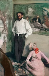 The Man and the Puppet (performance is thought to be of Paul Cézanne and a version of 